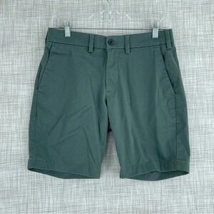 Express Womens Size 28 Slim Green chino shorts 2448